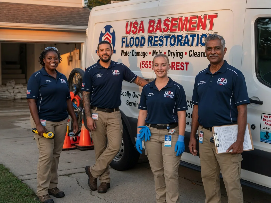 Basement Flood Cleanup company in Clear, AK