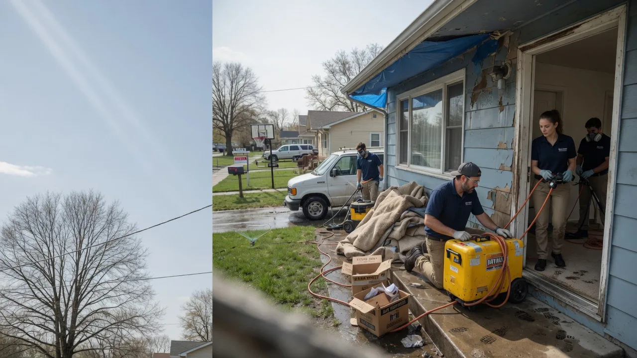 Basement Flood Cleanup in Clear, AK near me